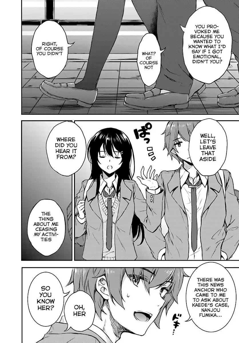 Seishun Buta Yarou wa Bunny Girl Senpai no Yume o Minai Chapter 9 12